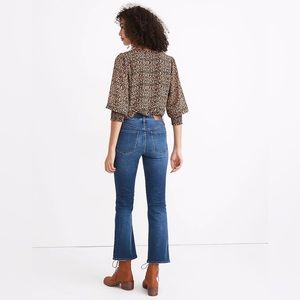 Madewell Cali Demi Boot Jean